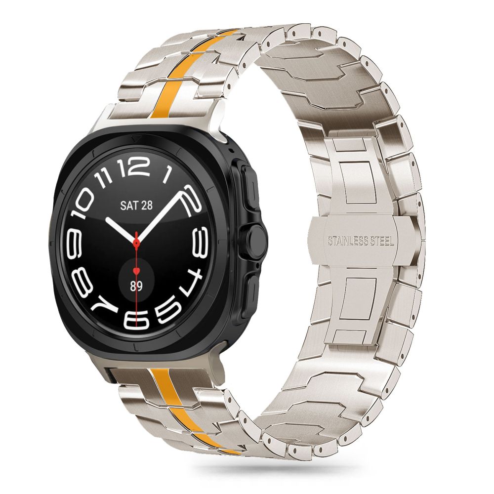 Tech-Protect Tech-Protect Galaxy Watch Ultra 47 mm Armband Stainless - Teknikhallen.se