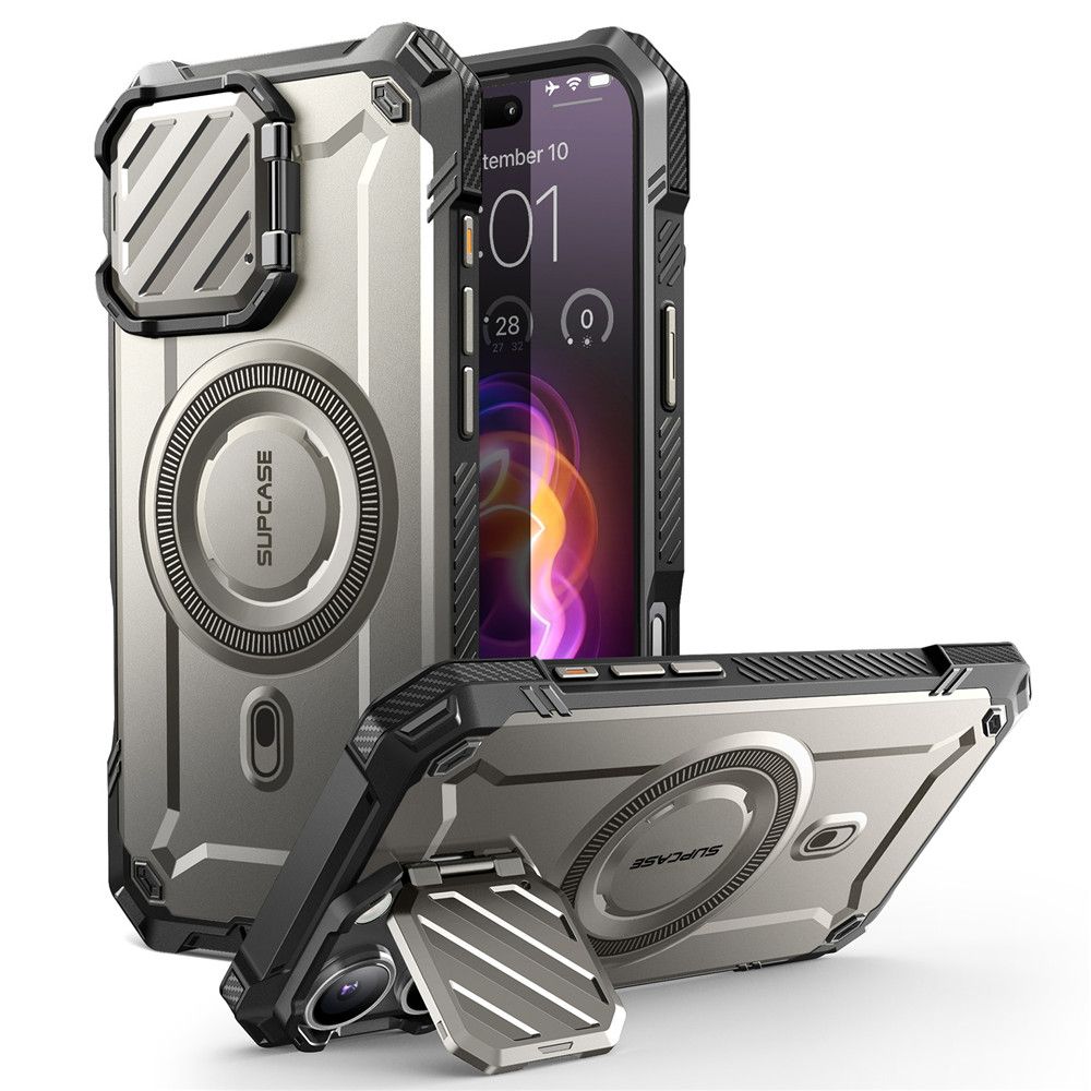 Supcase Supcase iPhone 16 Pro Max Skal MagSafe Unicorn Beetle XT Tigrey - Teknikhallen.se