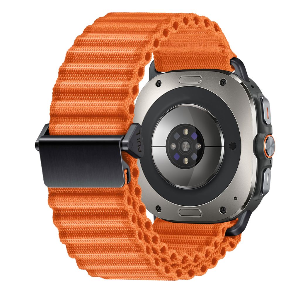 Tech-Protect Tech-Protect Galaxy Watch Ultra 47 mm Armband Weave Pro Orange - Teknikhallen.se