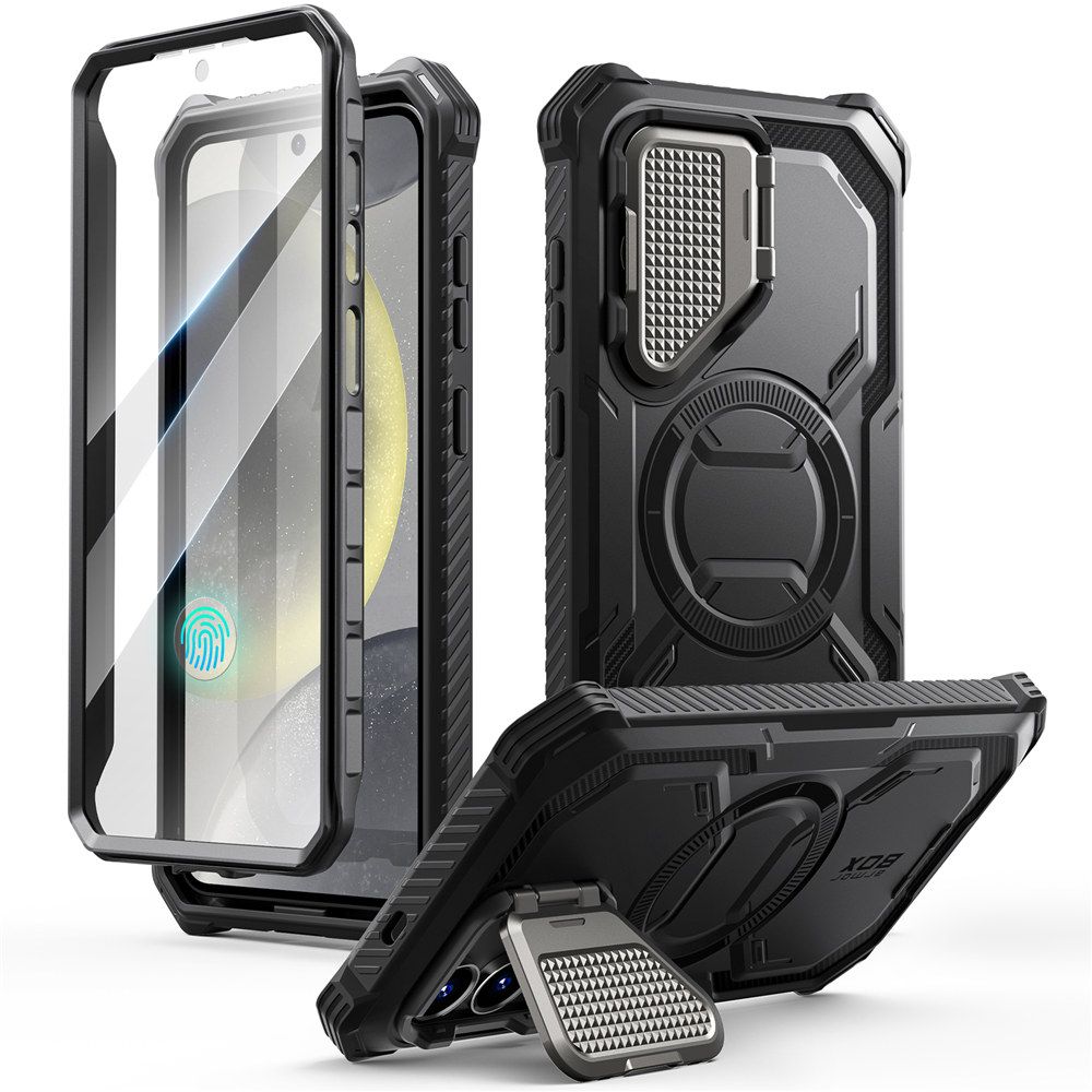 Supcase Supcase Galaxy S25 Skal MagSafe Iblsn ArmorBox Svart - Teknikhallen.se