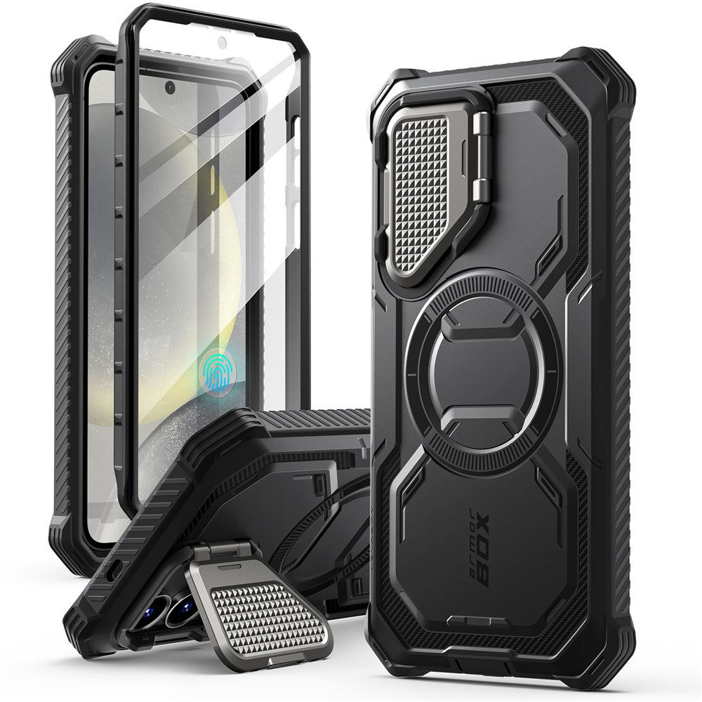 Supcase Supcase Galaxy S25 Plus Skal MagSafe Iblsn ArmorBox Svart - Teknikhallen.se