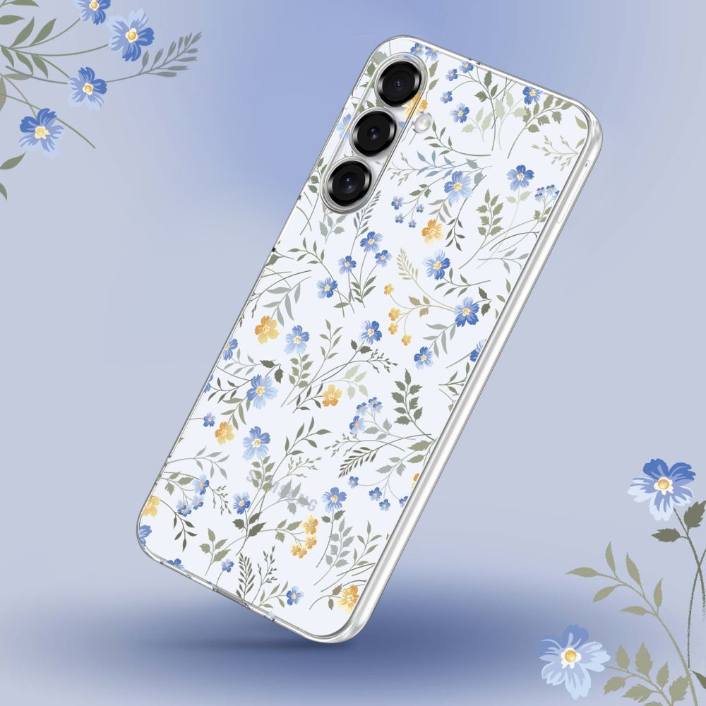 Tech-Protect Tech-Protect Galaxy S25 Skal FlexAir Spring Flowers - Teknikhallen.se