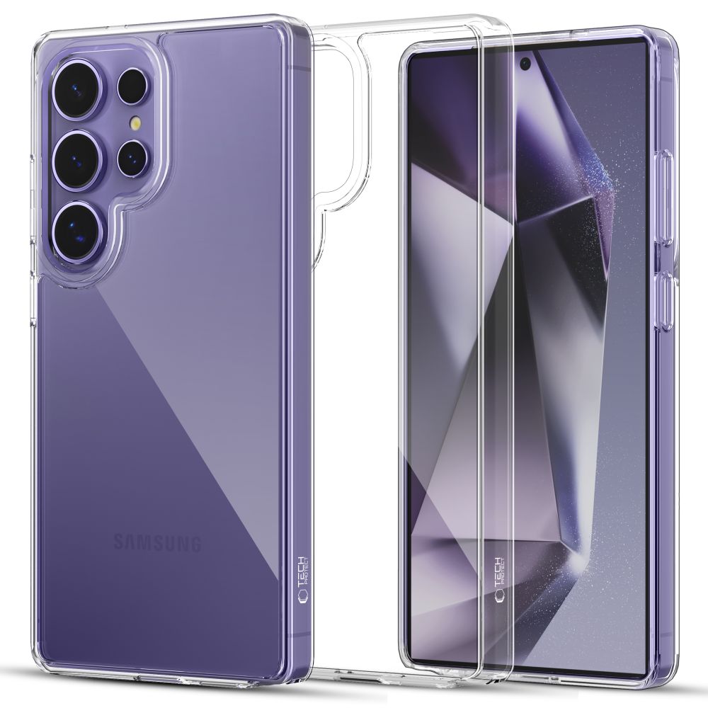 Tech-Protect Tech-Protect Galaxy S25 Ultra Skal FlexAir Hybrid Transparent - Teknikhallen.se
