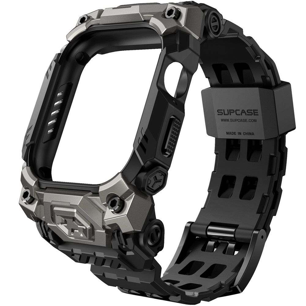 Supcase Supcase Apple Watch 10 46 mm Armband Unicorn Beetle Ore Svart - Teknikhallen.se