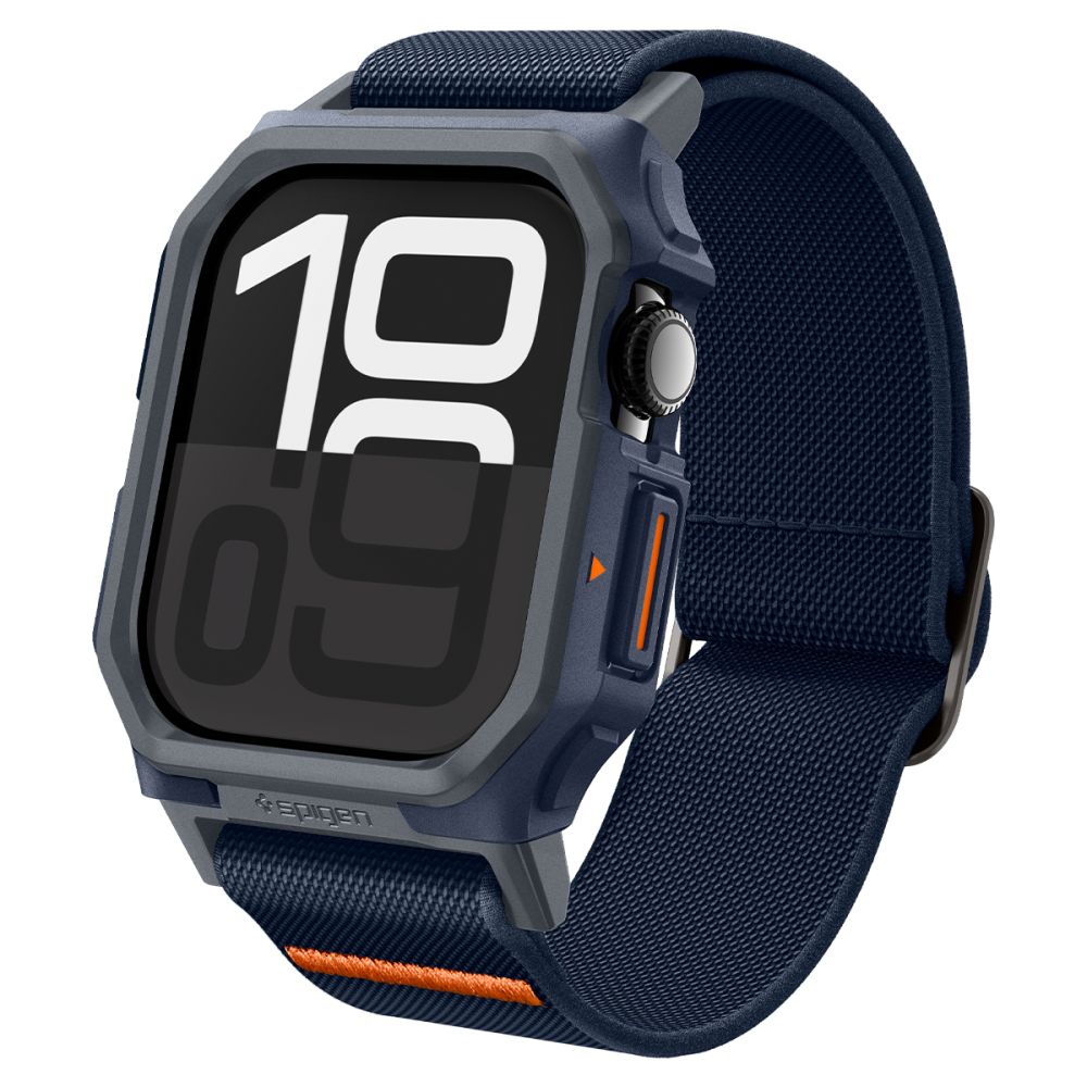 Spigen Spigen Apple Watch 10 (46 mm) Skal/Armband Lite Fit 'Pro' Navy Blue - Teknikhallen.se