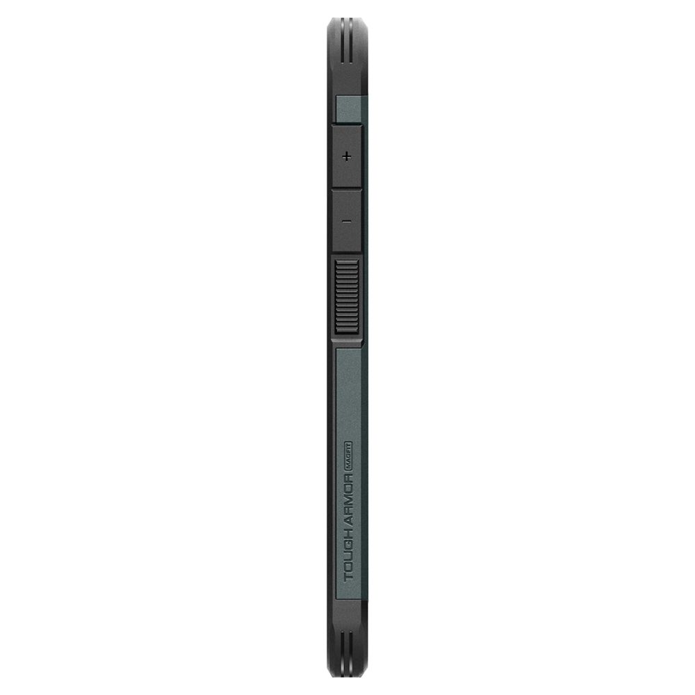 Spigen Spigen Galaxy S25 Plus Skal MagSafe Tough Armor Abyss Green - Teknikhallen.se