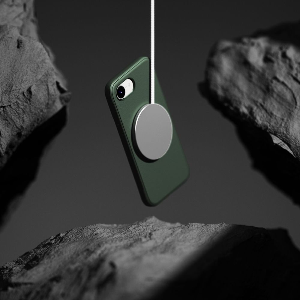 Ringke Ringke iPhone 16e Skal MagSafe Onyx Mörk Grön - Teknikhallen.se