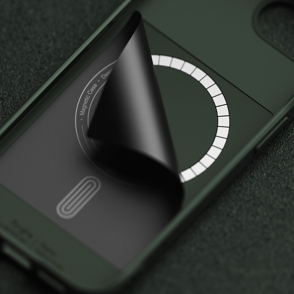 Ringke Ringke iPhone 16e Skal MagSafe Onyx Mörk Grön - Teknikhallen.se