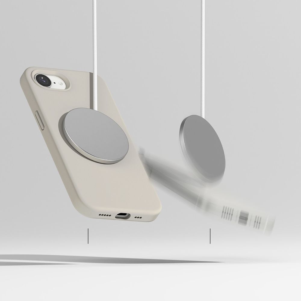 Ringke Ringke iPhone 16e Skal MagSafe Silikon Stone - Teknikhallen.se