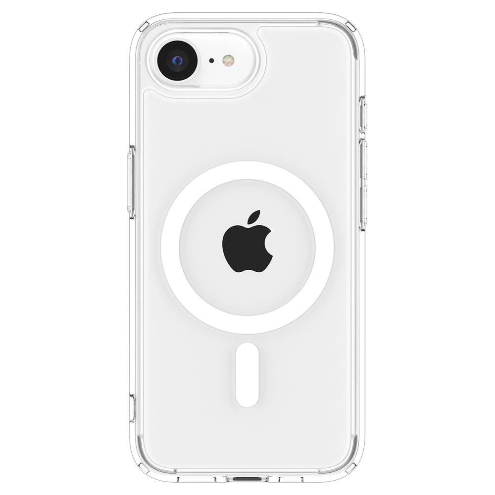 Spigen Spigen iPhone 16e Skal MagSafe Mag Ultra Hybrid Vit - Teknikhallen.se