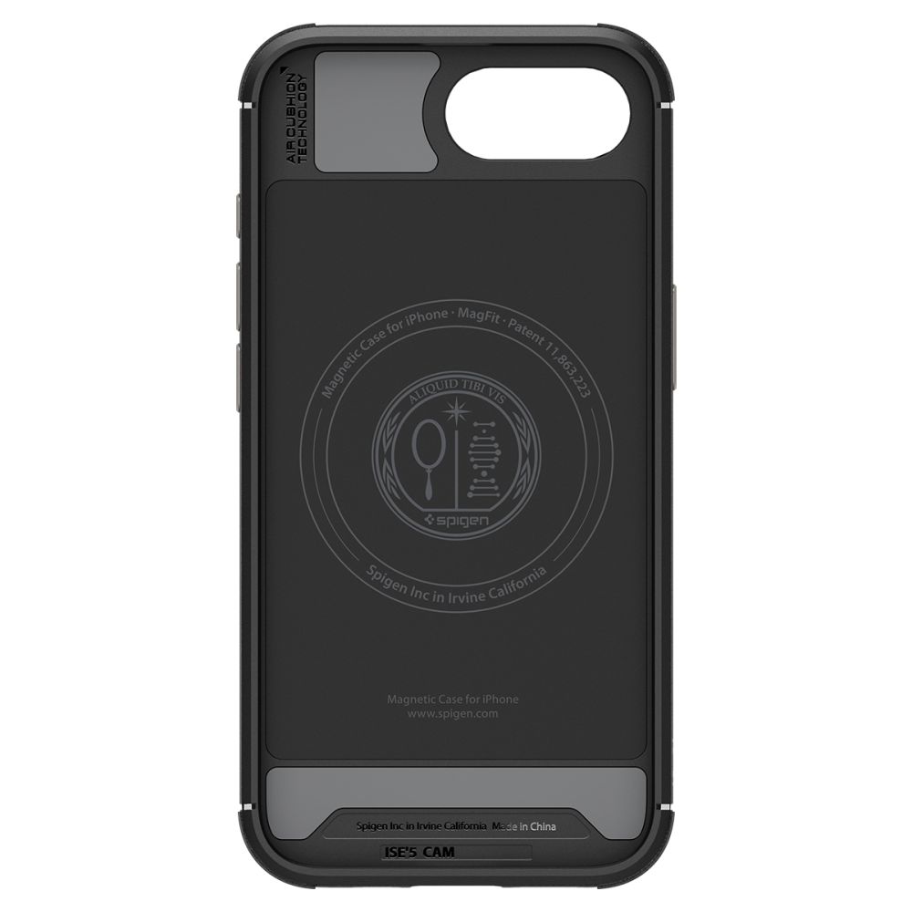 Spigen Spigen iPhone 16e Skal MagSafe Mag Core Armor Matt Svart - Teknikhallen.se