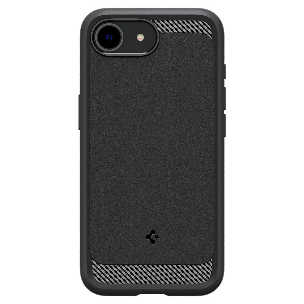 Spigen Spigen iPhone 16e Skal MagSafe Mag Rugged Armor Svart - Teknikhallen.se