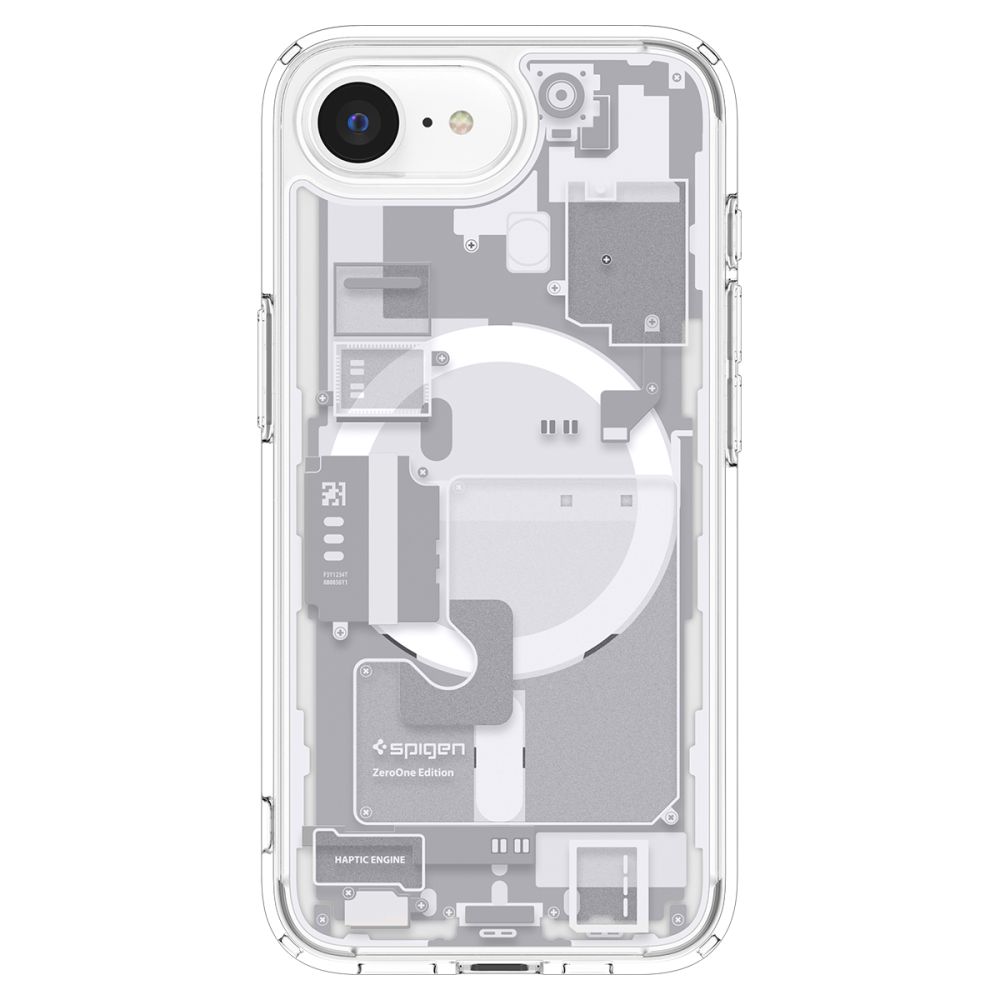 Spigen Spigen iPhone 16e Skal MagSafe Ultra Hybrid Zero One Vit - Teknikhallen.se