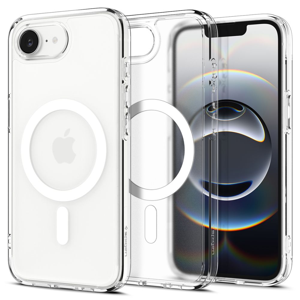 Spigen Spigen iPhone 16e Skal MagSafe Ultra Hybrid Frost White - Teknikhallen.se