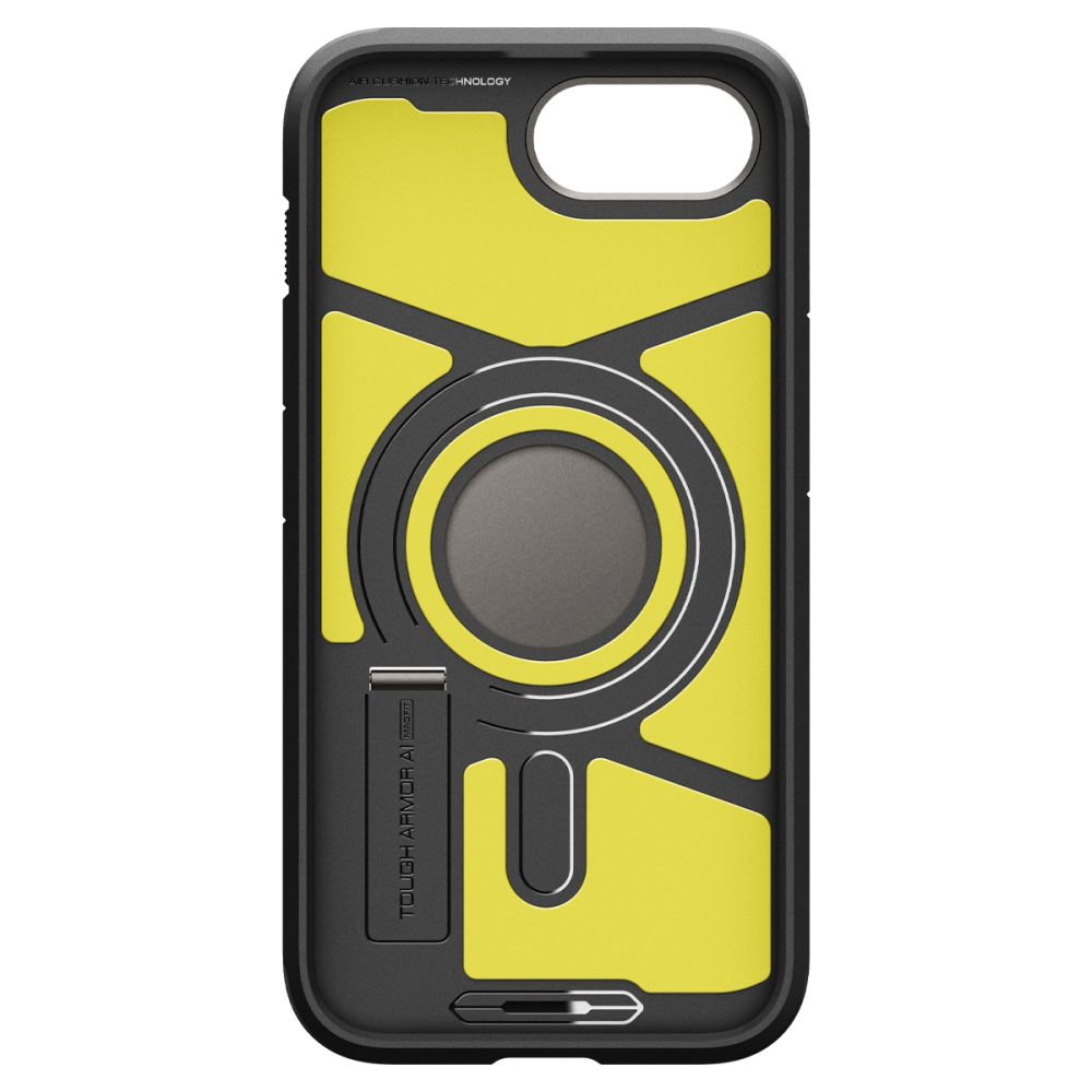Spigen Spigen iPhone 16e Skal MagSafe Tough Armor Gunmetal - Teknikhallen.se