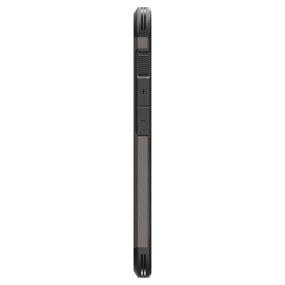 Spigen Spigen iPhone 16e Skal MagSafe Tough Armor Gunmetal - Teknikhallen.se