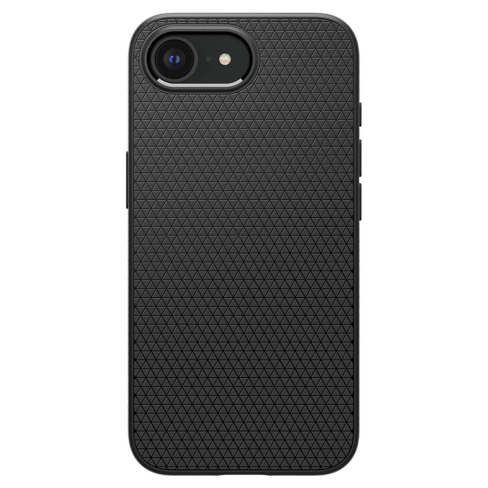 Spigen Spigen iPhone 16e Skal Liquid Air Matt Svart - Teknikhallen.se
