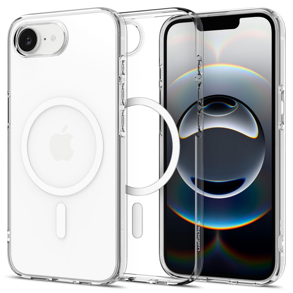 Spigen Spigen iPhone 16e Skal MagSafe Liquid Crystal Clear - Teknikhallen.se
