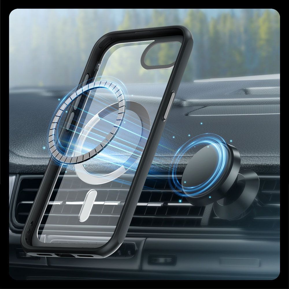 Supcase Supcase iPhone 16e Skal MagSafe Unicorn Beetle Svart - Teknikhallen.se