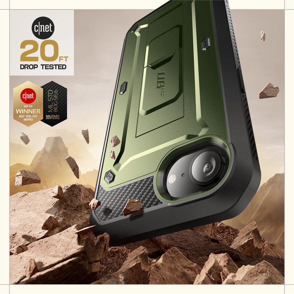 Supcase Supcase iPhone 16e Skal Unicorn Beetle Pro Guldan - Teknikhallen.se