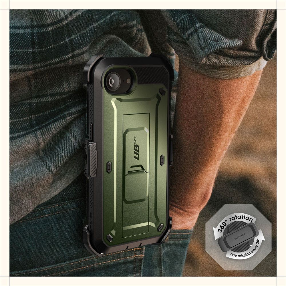 Supcase Supcase iPhone 16e Skal Unicorn Beetle Pro Guldan - Teknikhallen.se