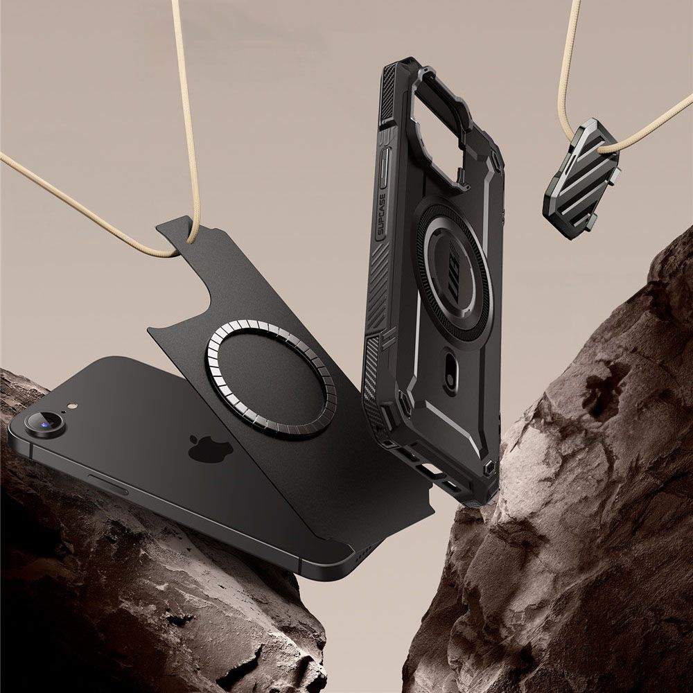 Supcase Supcase iPhone 16e Skal MagSafe UB XT Svart - Teknikhallen.se