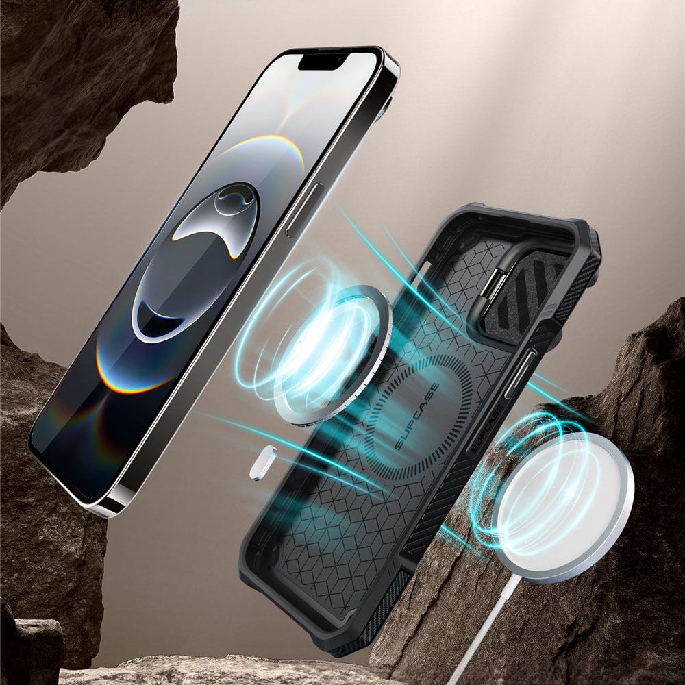 Supcase Supcase iPhone 16e Skal MagSafe UB XT Svart - Teknikhallen.se