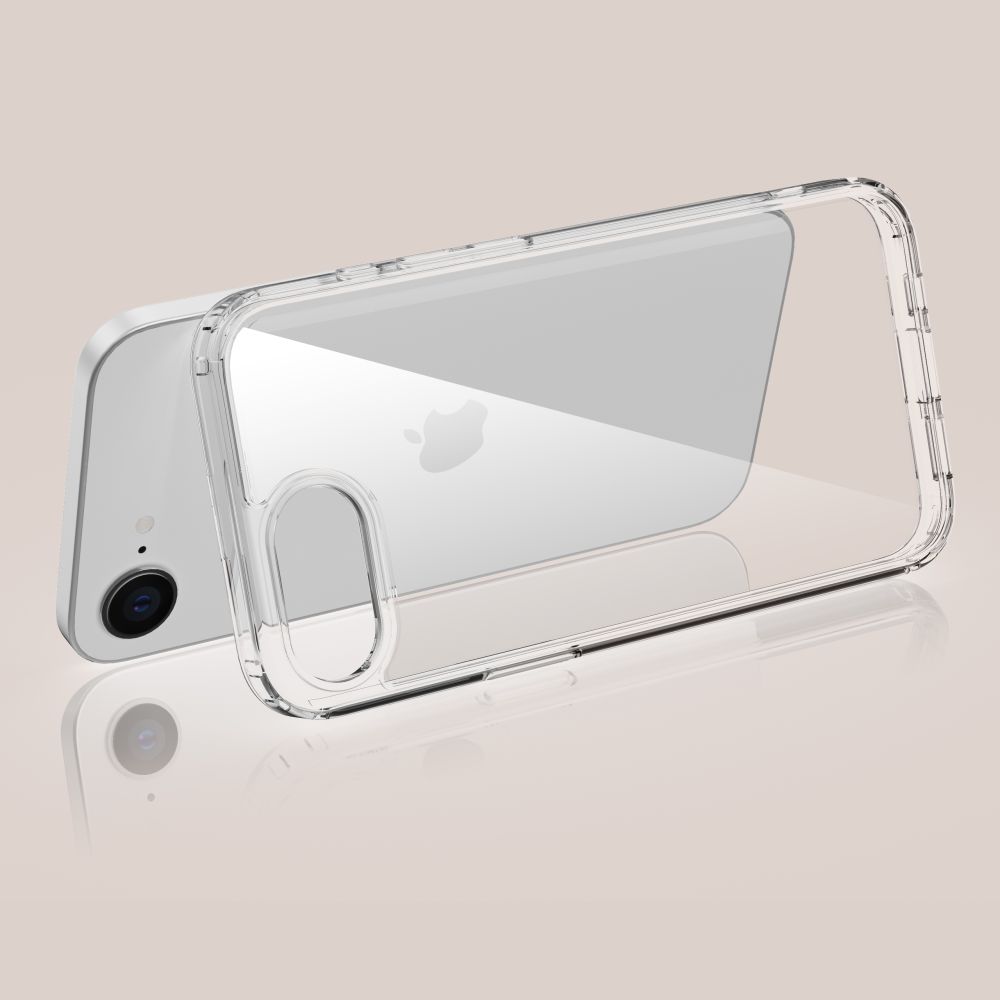 Tech-Protect Tech-Protect iPhone 16e Skal FlexAir Hybrid Transparent - Teknikhallen.se