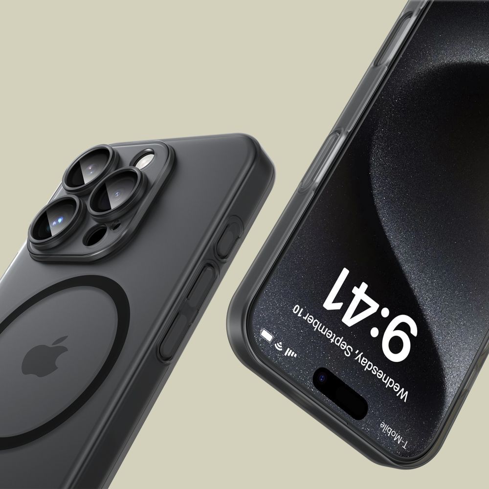 Tech-Protect Tech-Protect iPhone 16e Skal MagSafe MagSlim Matte Black - Teknikhallen.se