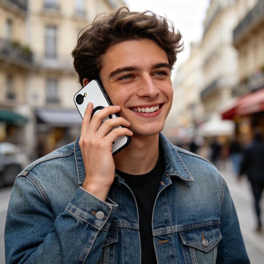 Tech-Protect Tech-Protect iPhone 16e Skal MagSafe MagFlex Shiny Black - Teknikhallen.se