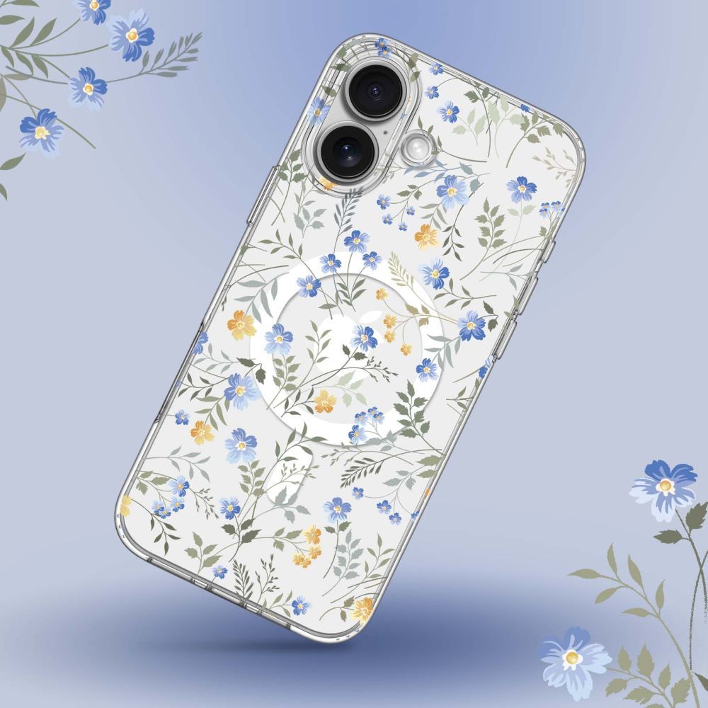 Tech-Protect Tech-Protect iPhone 16e Skal MagSafe FlexAir Spring Flowers - Teknikhallen.se