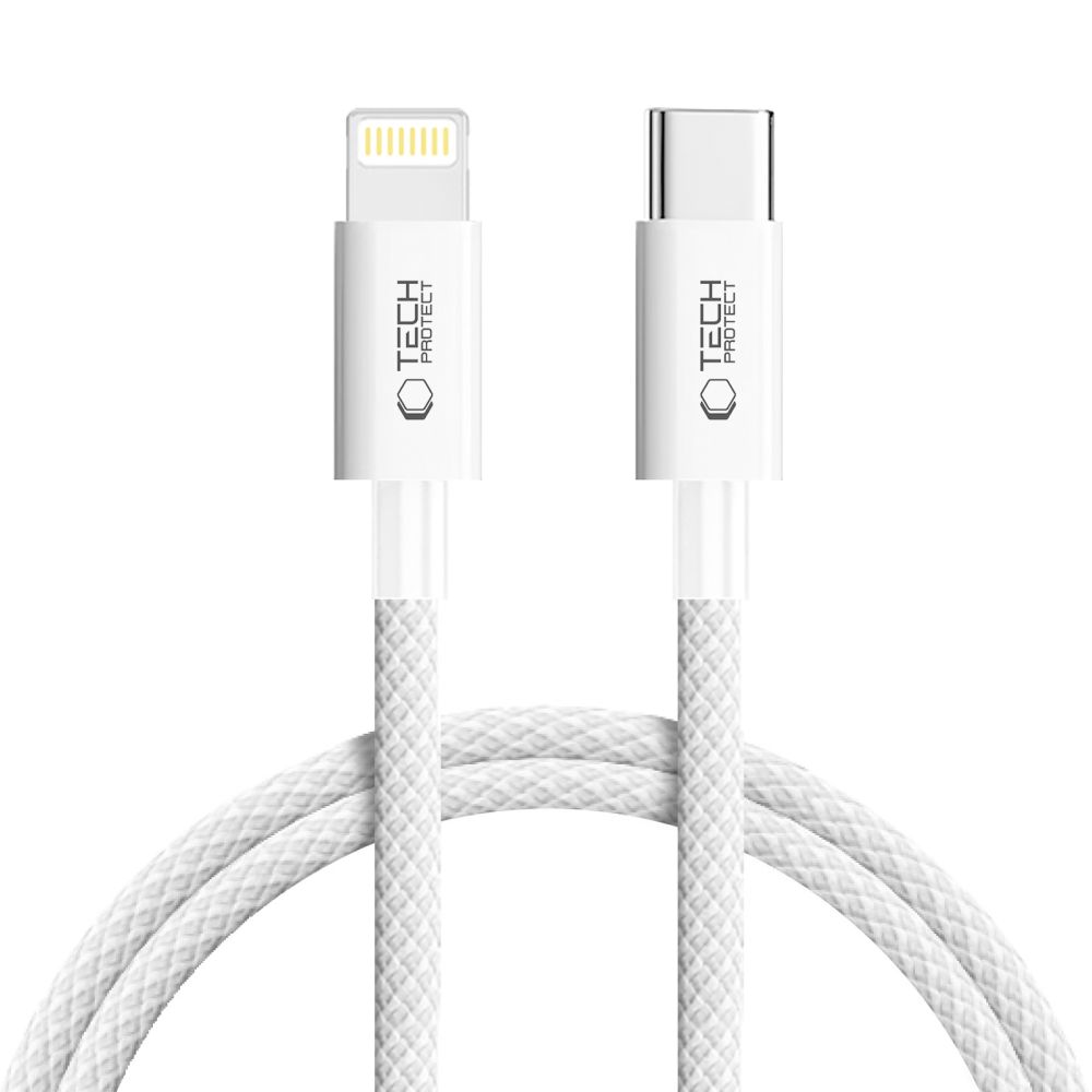 Tech-Protect Tech-Protect 1m 27W/3A PD Lightning-USB-C Kabel UltraBoost - Teknikhallen.se