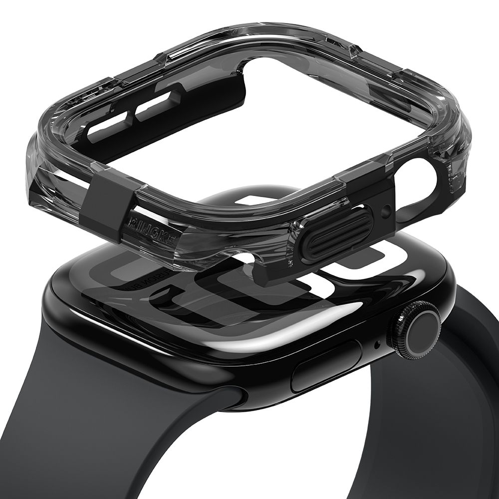 Ringke Ringke Apple Watch 10 46 mm Skal Fusion Bumper Svart - Teknikhallen.se