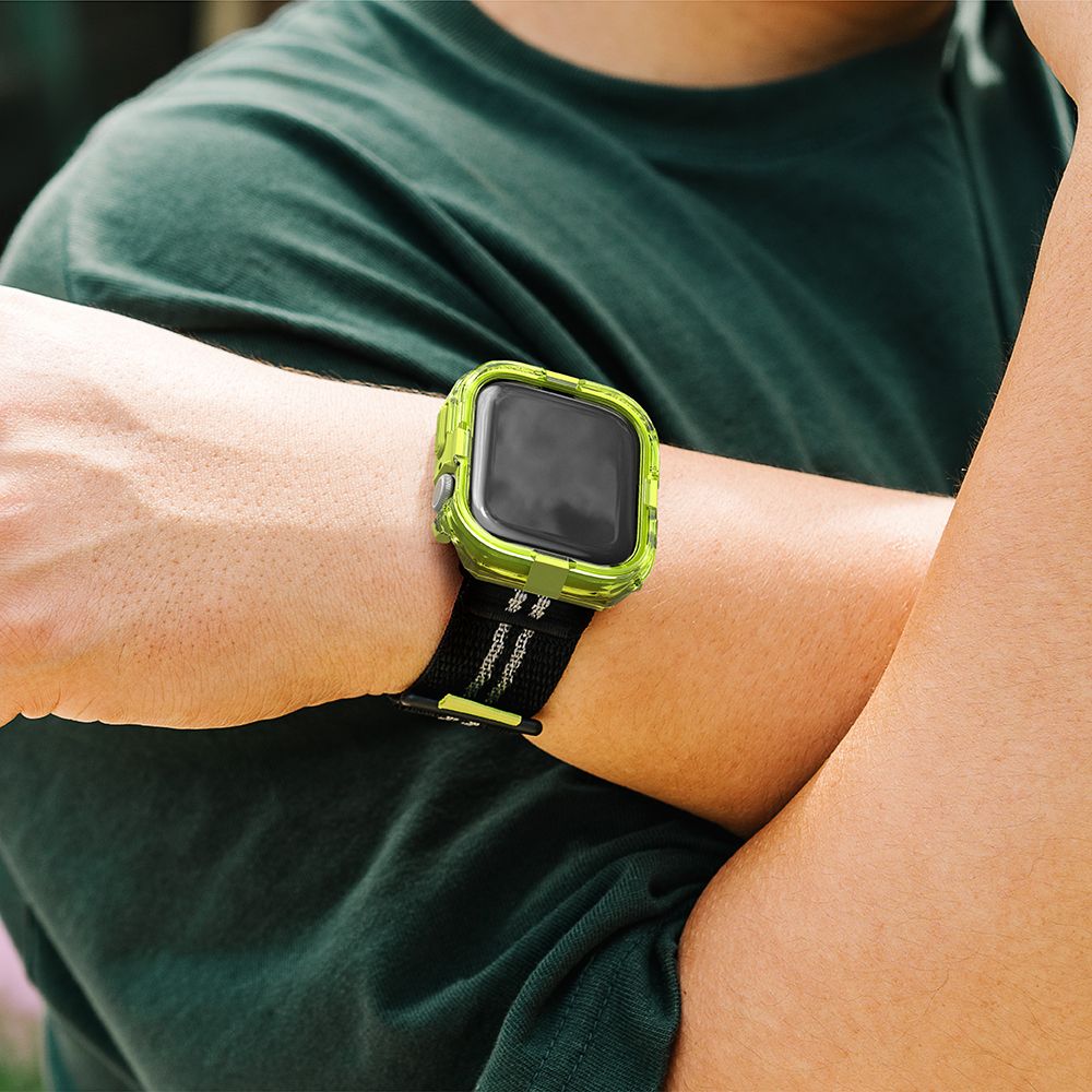 Ringke Ringke Apple Watch 10 46 mm Skal Fusion Bumper Svart - Teknikhallen.se