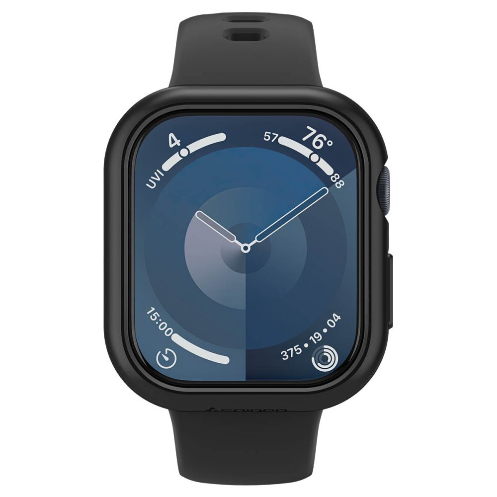 Spigen Spigen Apple Watch 11/10 46 mm Skal Thin Fit Svart - Teknikhallen.se
