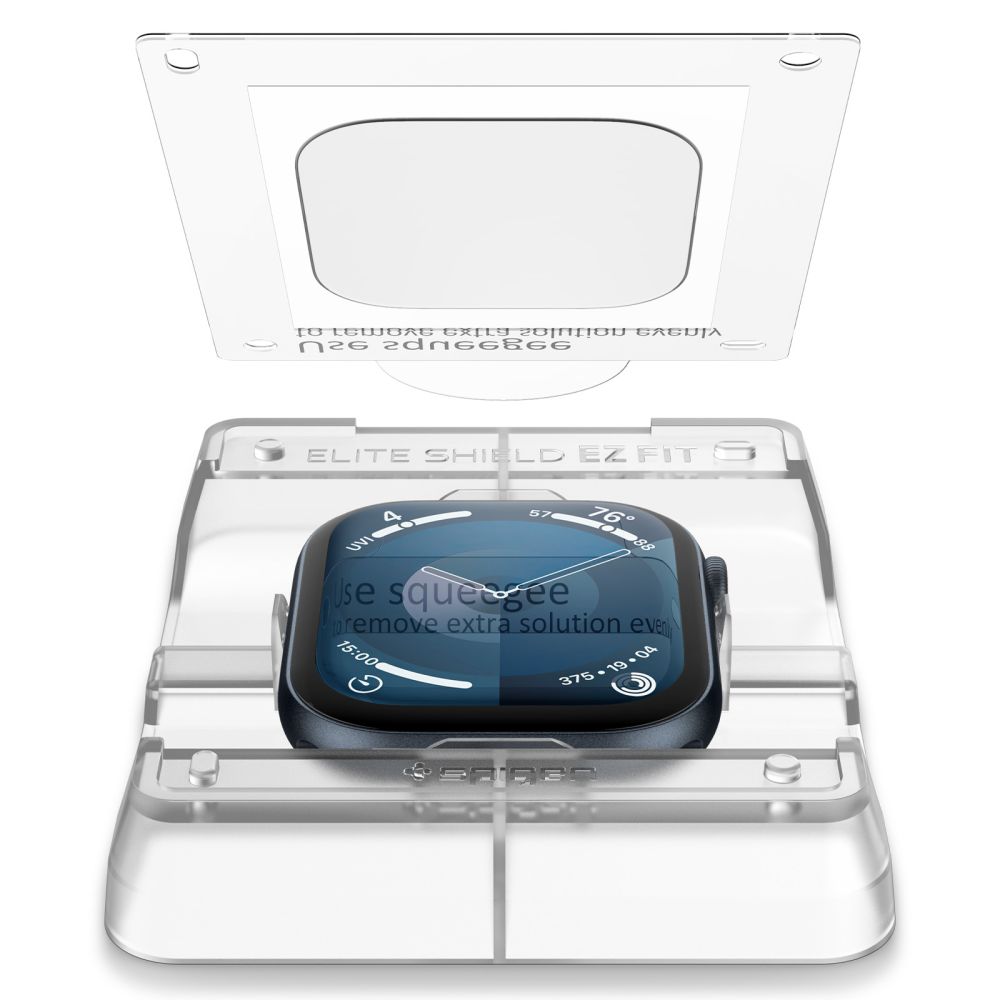 Spigen Spigen Apple Watch 10 42 mm 2-PACK Skärmskydd 