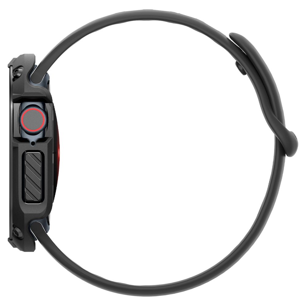 Spigen Spigen Apple Watch 11/10 46 mm Skal Tough Armor Svart - Teknikhallen.se