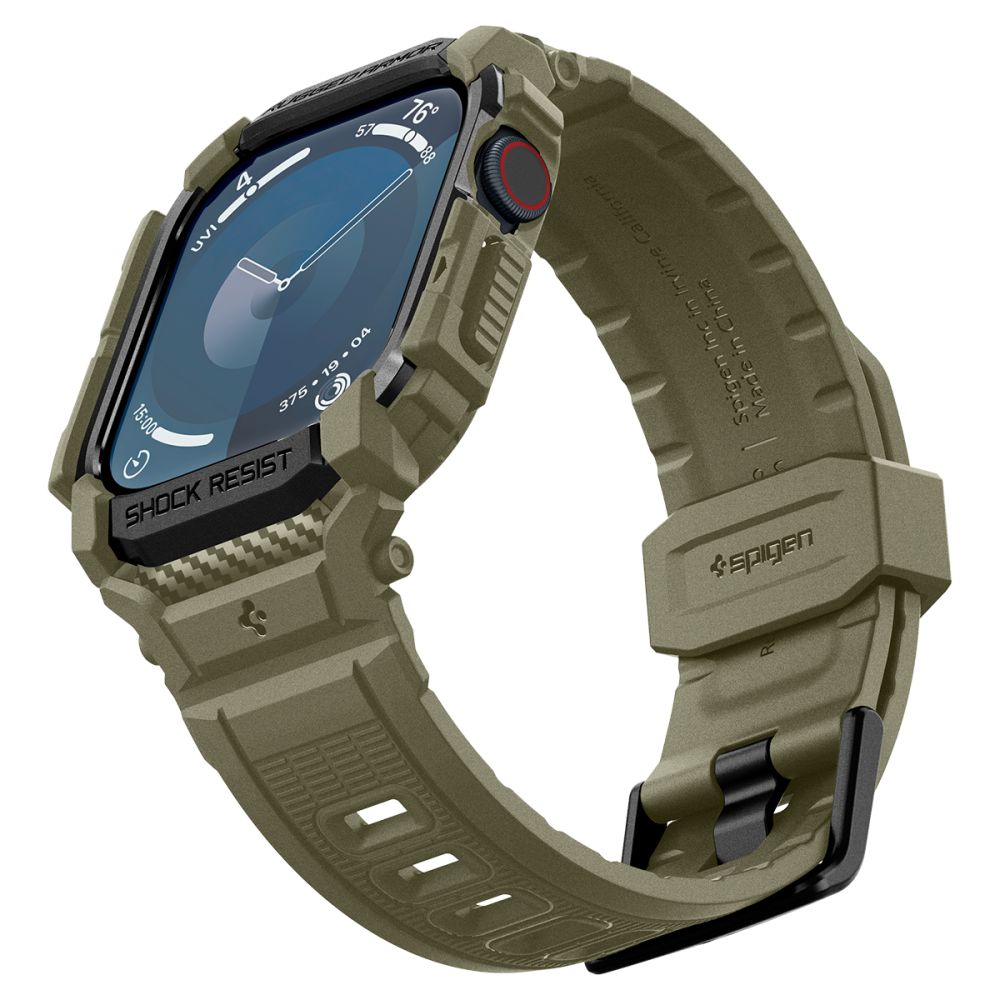 Spigen Spigen Apple Watch 11/10 46 mm Skal Rugged Armor 'Pro' - Teknikhallen.se