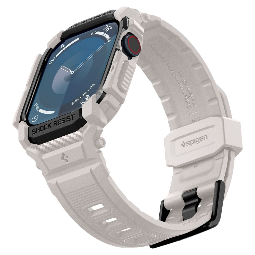 Spigen Spigen Apple Watch 11/10 46 mm Skal Rugged Armor 'Pro' - Teknikhallen.se