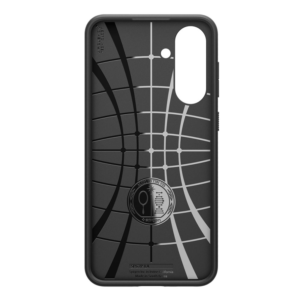 Spigen Spigen Samsung Galaxy A36 5G Skal Liquid Air Matt Svart - Teknikhallen.se