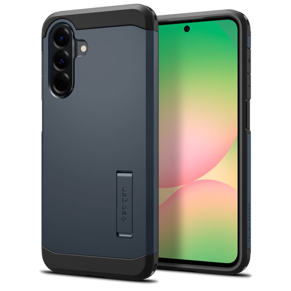 Spigen Spigen Samsung Galaxy A56 5G Skal Tough Armor Metal Slate - Teknikhallen.se