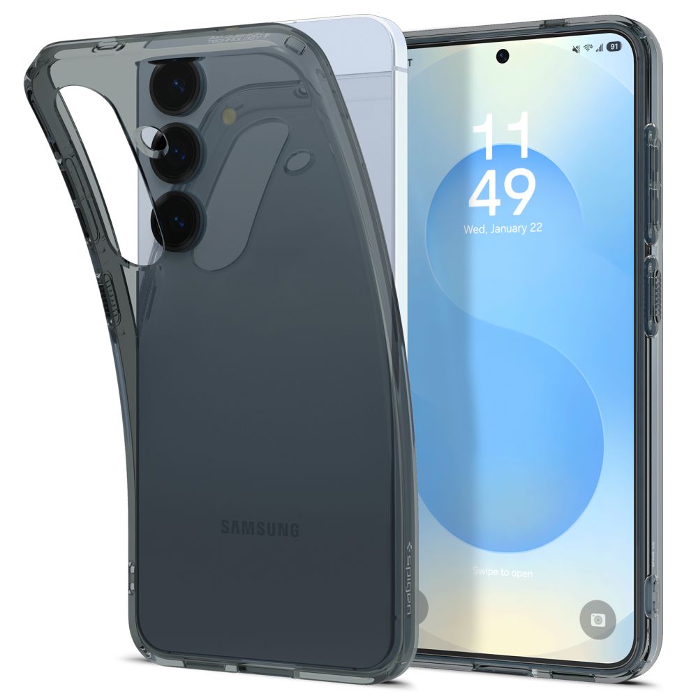 Spigen Spigen Samsung Galaxy S25 Skal Liquid Crystal Space - Teknikhallen.se