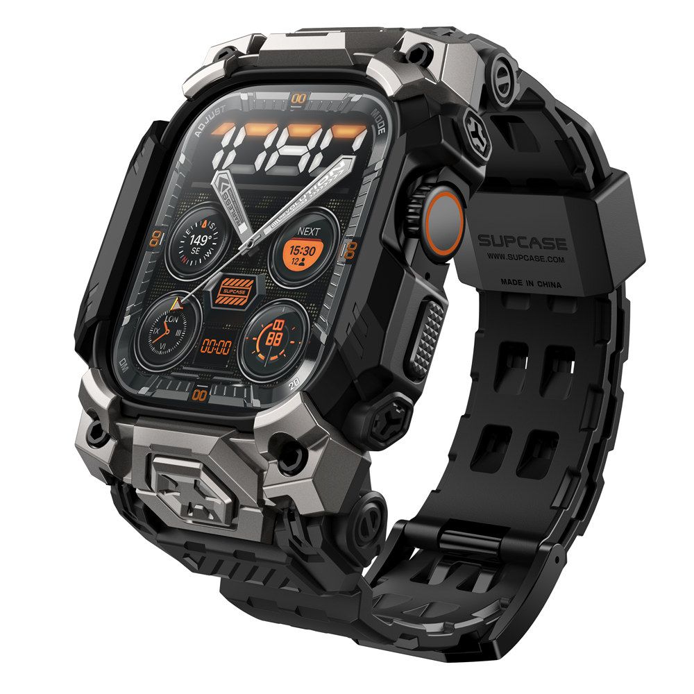 Supcase Supcase Apple Watch Ultra 49 mm Armband OB Ore Svart - Teknikhallen.se
