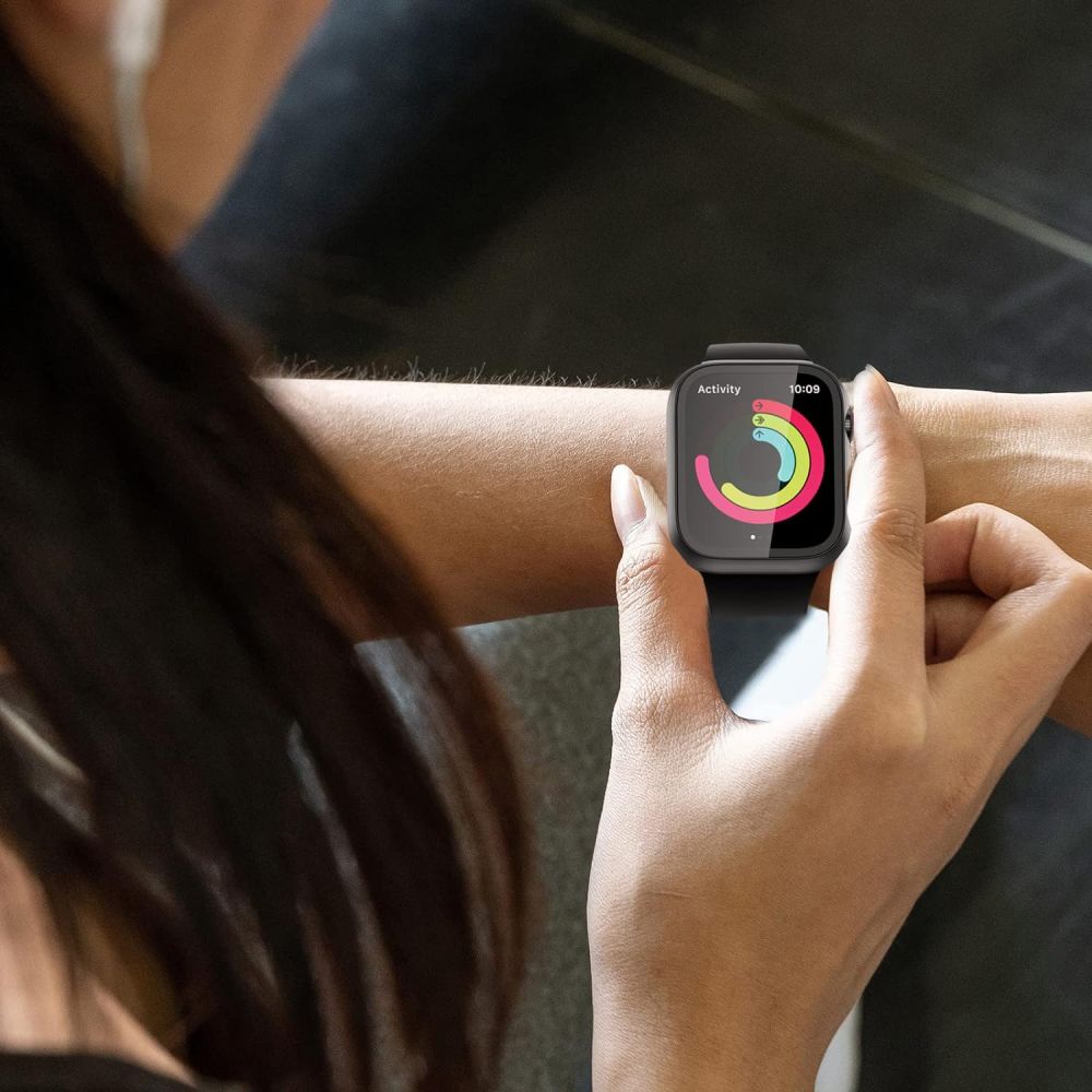 Tech-Protect Tech-Protect Apple Watch 10 46 mm Skal 360 Defense Svart - Teknikhallen.se