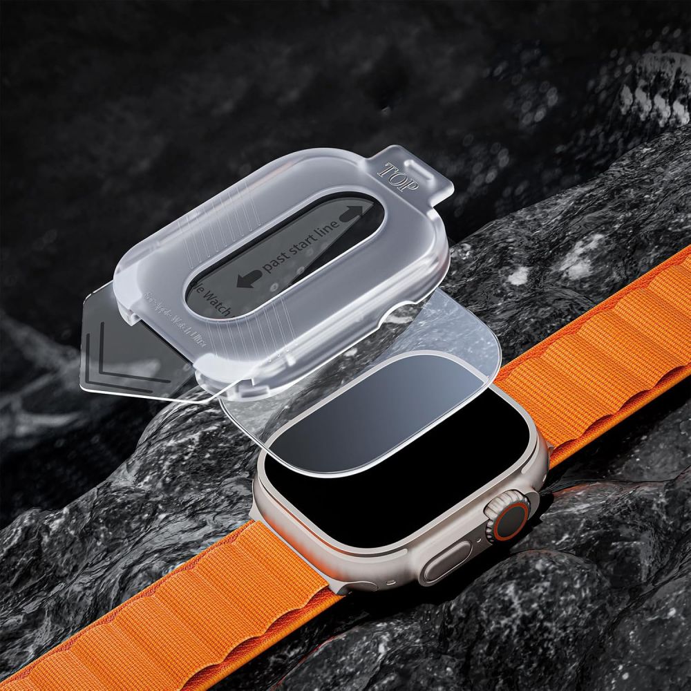 Tech-Protect Tech-Protect Apple Watch Ultra 49 mm 2-PACK Skärmskydd Supreme - Teknikhallen.se