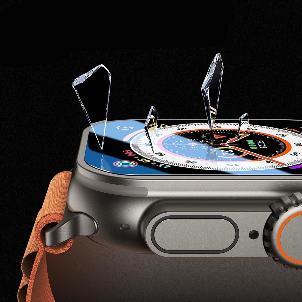 Tech-Protect Tech-Protect Apple Watch Ultra 49 mm 2-PACK Skärmskydd Supreme - Teknikhallen.se