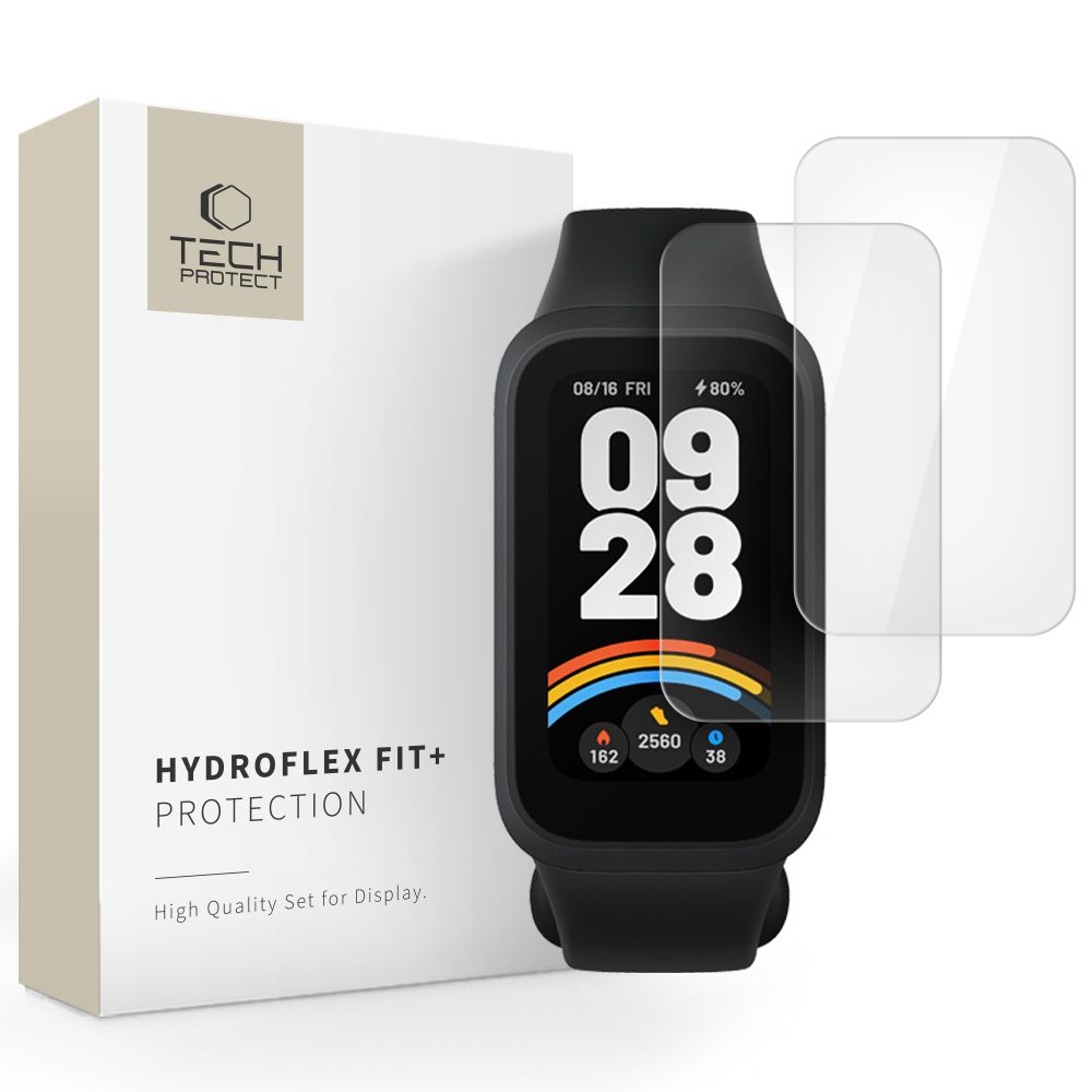 Tech-Protect Tech-Protect Xiaomi Smart Band 9 2-PACK Skärmskydd - Teknikhallen.se
