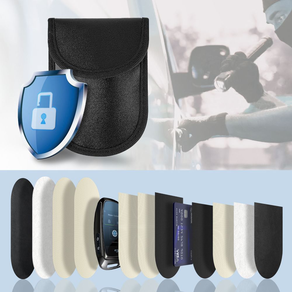 Tech-Protect Tech-Protect RFID Signalblockerande Fodral Svart - Teknikhallen.se