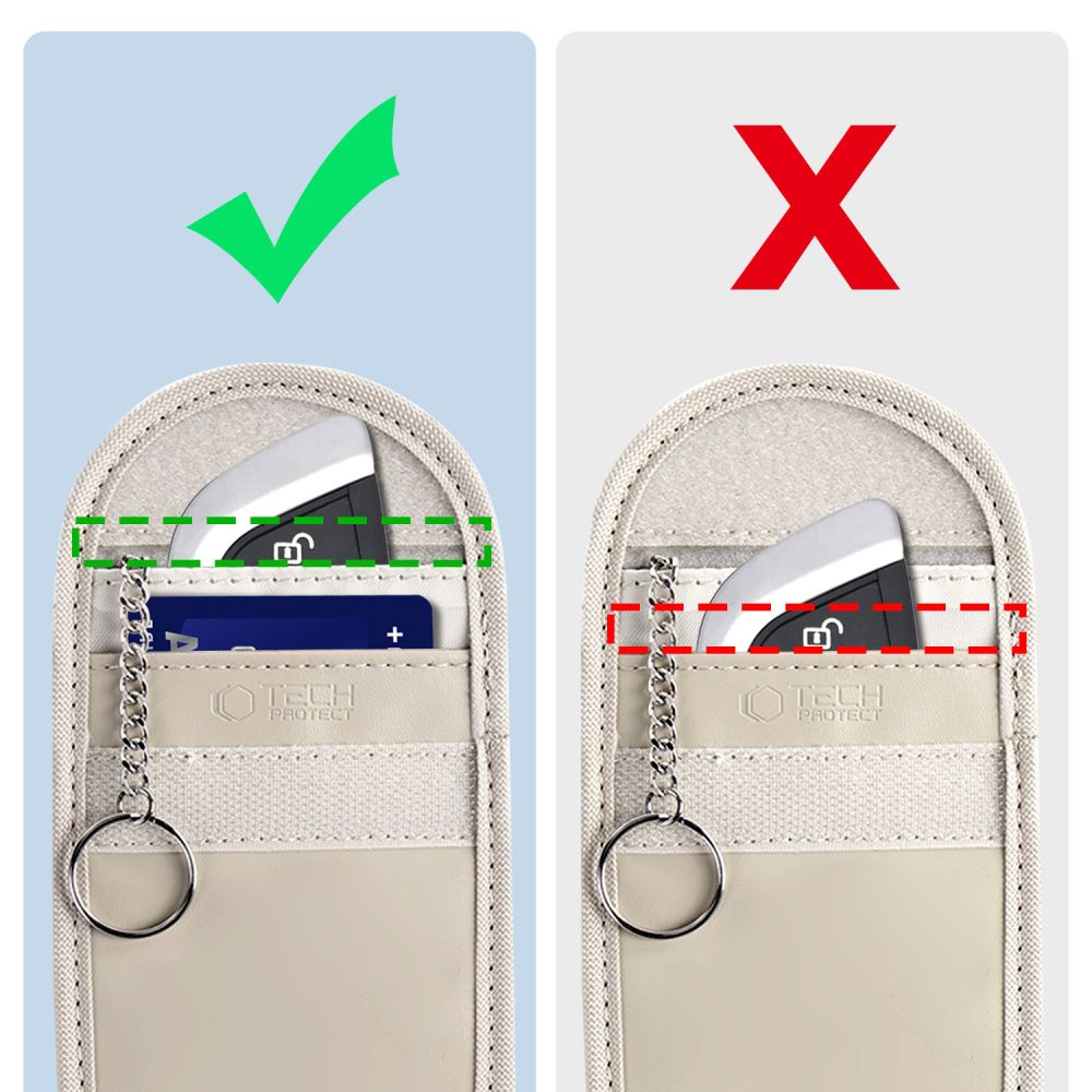 Tech-Protect Tech-Protect RFID Signalblockerande Fodral Caffe Latte - Teknikhallen.se