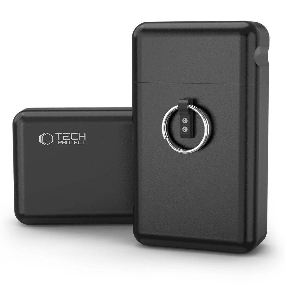 Tech-Protect Tech-Protect RFID Signalblockernade Fodral Metall Svart - Teknikhallen.se